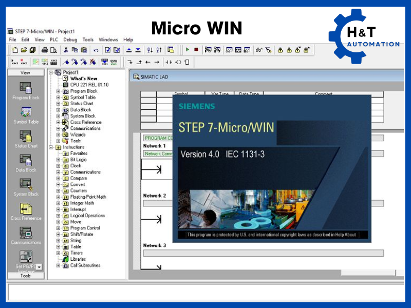 Phần mềm lập trình PLC S7-200