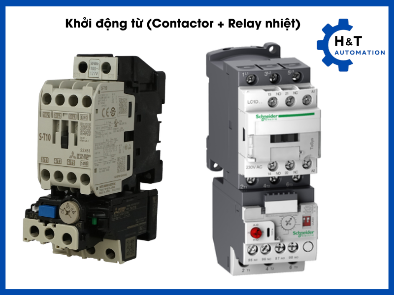Khởi động từ (Contactor + Relay nhiệt)