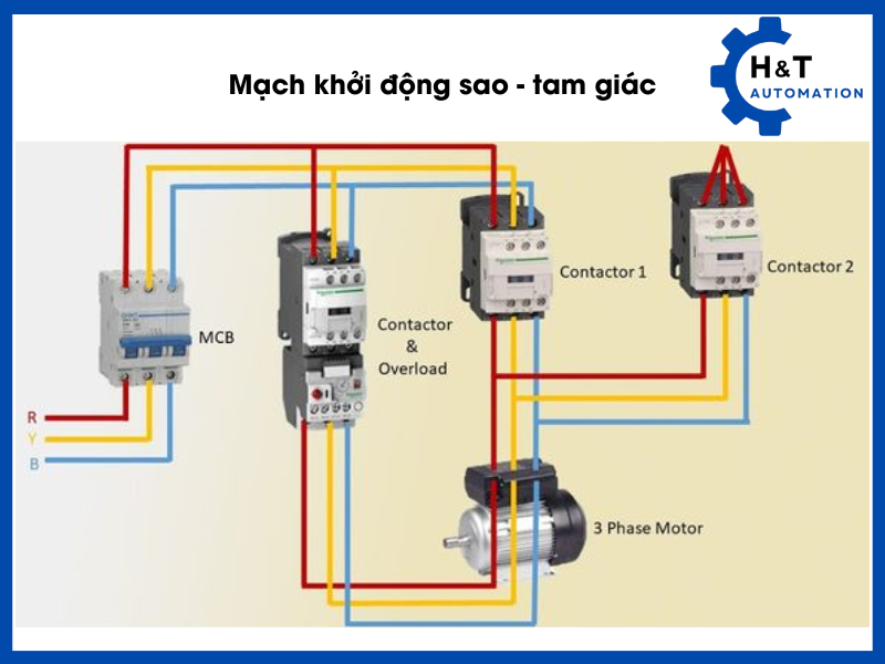 Mạch khởi động sao - tam giác
