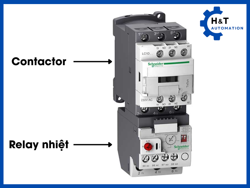 Khởi động từ (Contactor + Relay nhiệt)