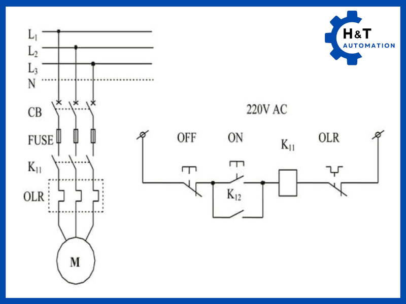 Mạch khởi động từ đơn