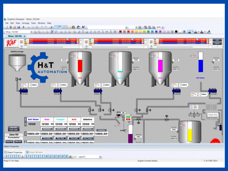 Phần mềm SCADA Wincc v8.1