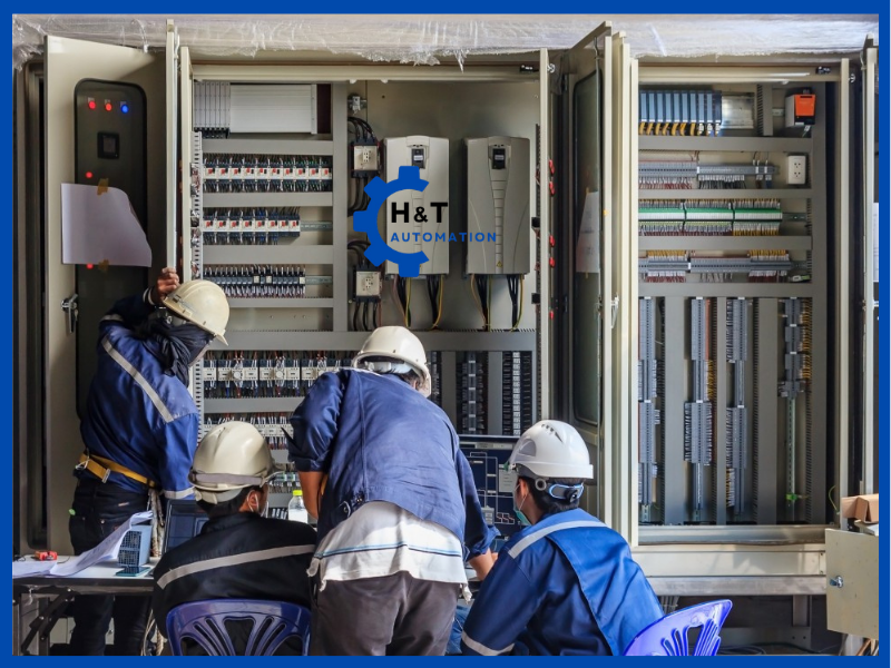 Dịch vụ thi công, lắp đặt tủ điện tại nhà máy