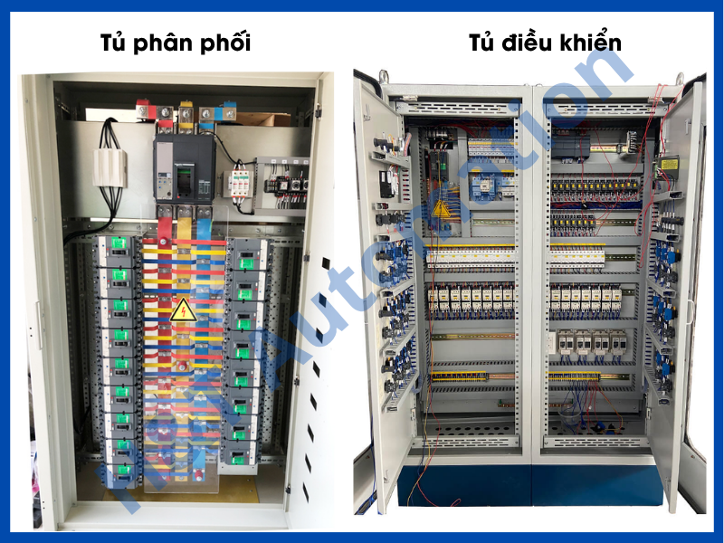 Tủ điện phân phối và tủ điện điều khiển